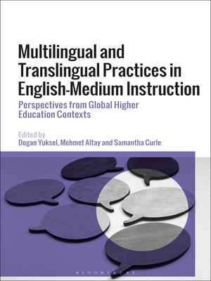 cover image of Multilingual and Translingual Practices in English-Medium Instruction